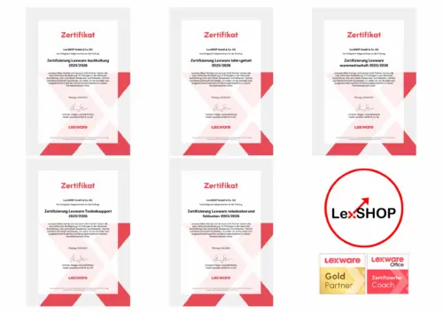 LexSHOP bleibt zertifizierter Lexware Fachhändler – was das für Sie bedeutet