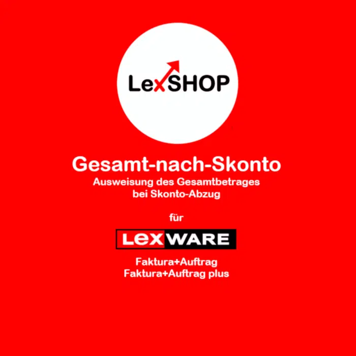 Gesamt nach Skonto für Lexware Faktura+Auftrag