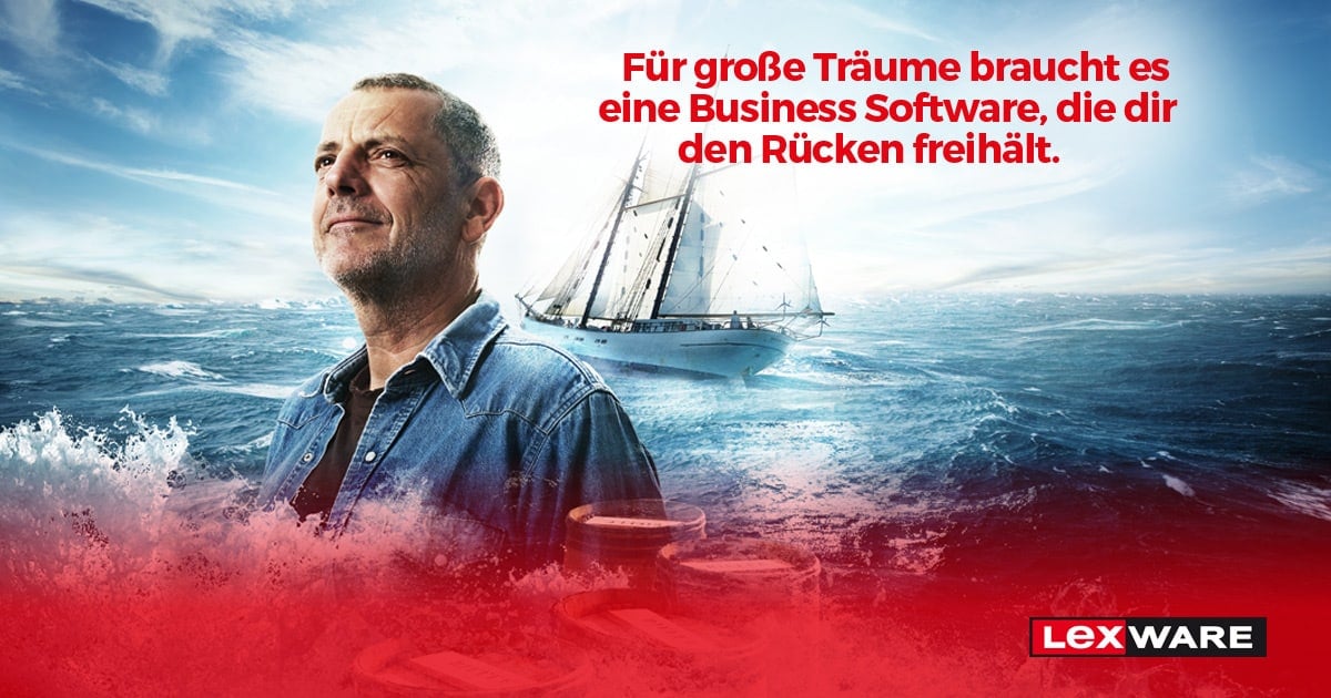 Für große Träume braucht es eine Business Software, die dir den Rücken freihält
