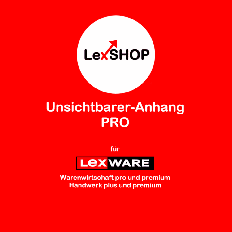 Auftragsormular mit unsichtbarem Anhang