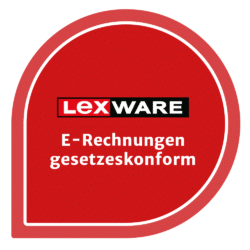 Lexware - E-Rechnungen gesetzeskonform