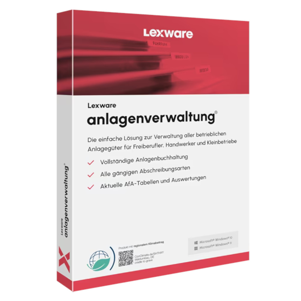 Lexware anlagenverwaltung