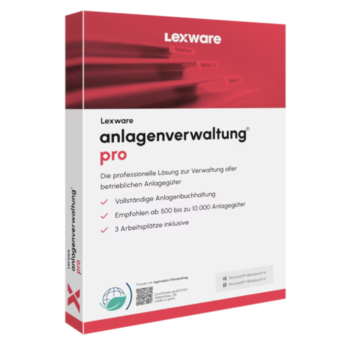 Lexware Anlagenverwaltung pro