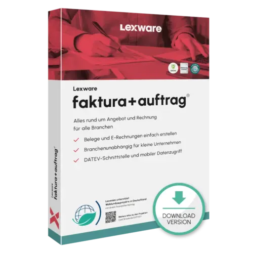 Produktbild: Lexware Faktura+Auftrag basis