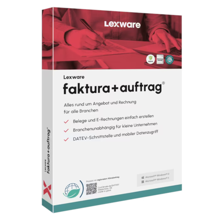 Produktbild: Lexware Faktura+Auftrag basis