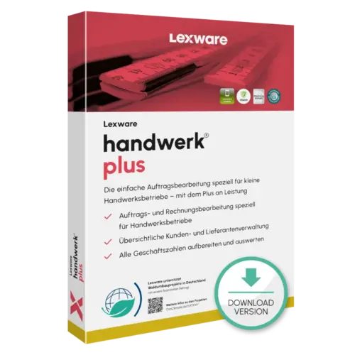 Produktbild: Lexware Handwerk plus