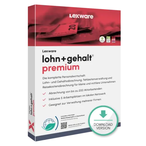 Lexware Lohn+Gehalt premium