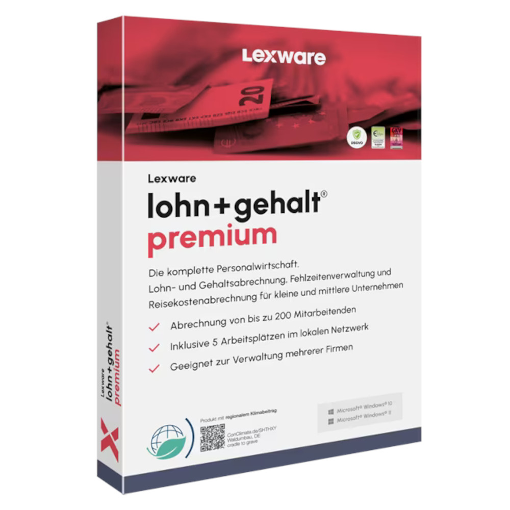 Lexware Lohn+Gehalt premium