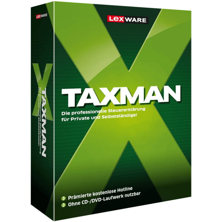 Produktbild Lexware TAXMAN Privatkunden