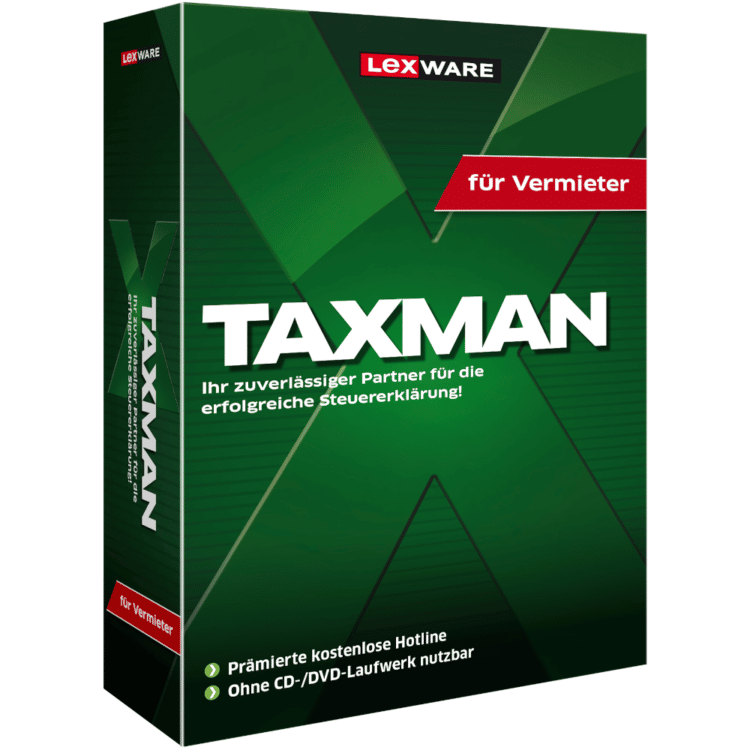 Produktbild: Lexware TAXMAN Vermieter