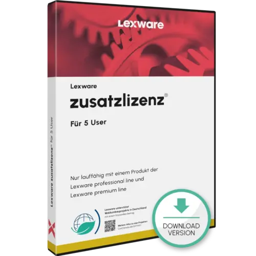 Lexware Zusatzlizenz für 5 weitere User