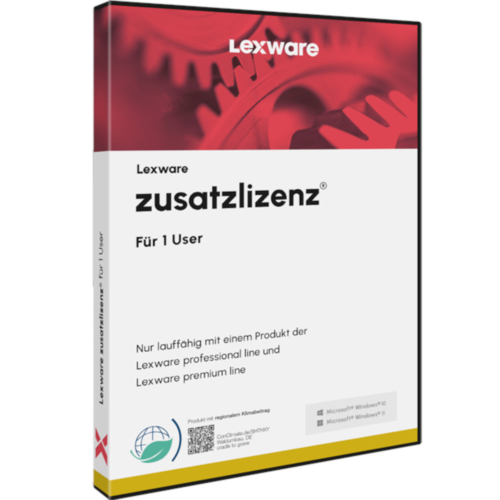 Lexware Zusatzlizenz für 1 User