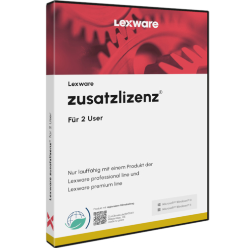 Lexware Zusatzlizenz für 2 weitere User