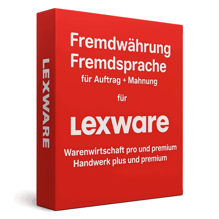 Fremdwährung und Fremdsprache in Lexware Warenwirtschaft